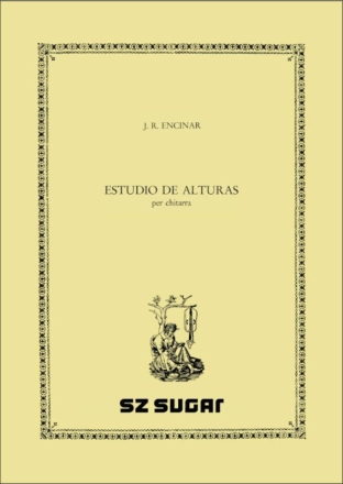 Estudio De Alturas Gitarre Buch