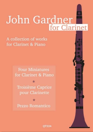 John Gardner for Clarinet Clarinet, Piano