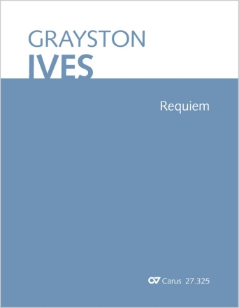 Requiem Solo T, Coro SATB, Fl, Clt, Fg, 2 Cor, 2 Tr, Timp, Perc, Arpa, 2 Vl, Va, Vc, Cb, Org Dirigierpartitur