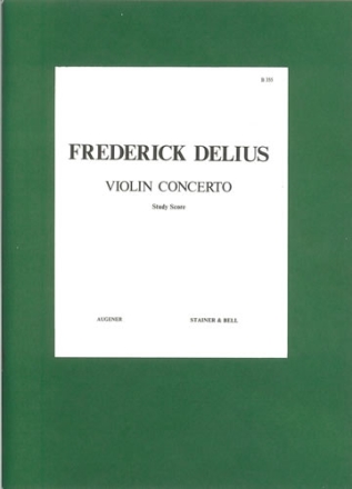 Violin Concerto  for violin and orchestra study score