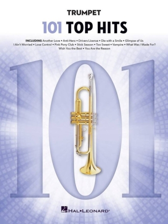 101 Top Hits for Trumpet Trompete Buch
