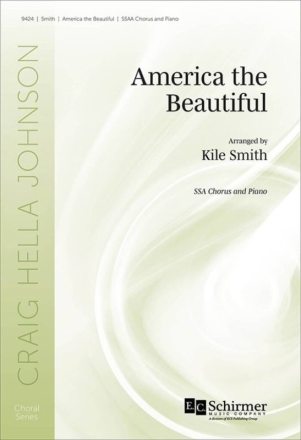 America the Beautiful Frauenchor mit Klavier/Orgel Chorpartitur
