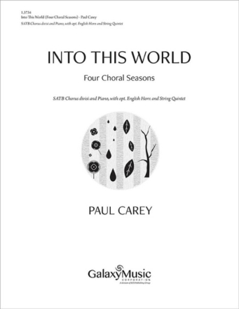 Into This World Gemischter Chor mit Ensemble Chorpartitur