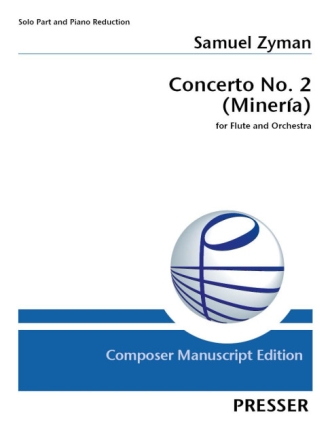 Concerto No. 2 Flte und Orchester Klavierauszug mit Solostimme