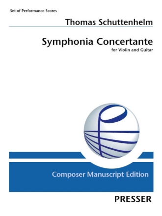 Symphonia Concertante Violine und Gitarre Spielpartitur