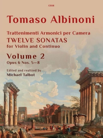 Trattenimenti armonici per camera  Twelve Sonatas, Op. 6 No. 58, Vol. 2 Violin & Piano
