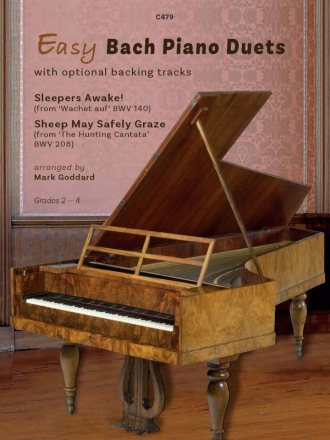 Easy Bach Piano Duets Piano Duet