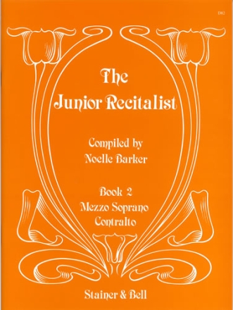 The Junior Recitalist Book 2. Mezzo-soprano/Contralto Voice & Piano