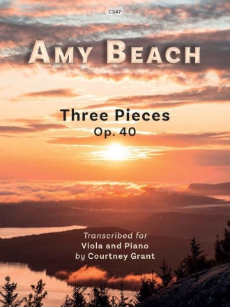 Three Pieces, Op. 40 Viola and Piano