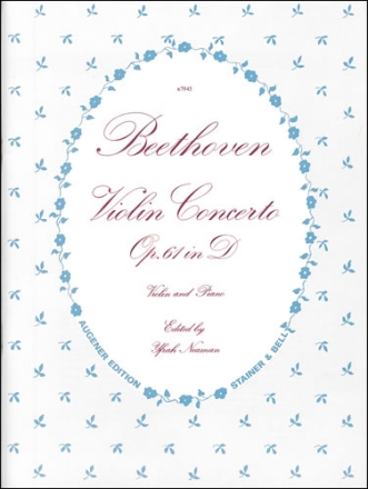 Concerto in D, Op. 61 Violin & Piano