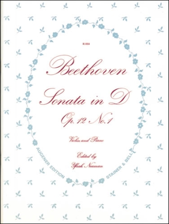Sonata in D, Op. 12, No. 1 with Piano Violin & Piano