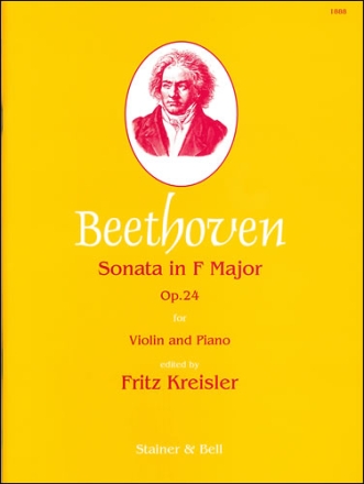 Sonata in F, Op. 24 ('Spring') with Piano Violin & Piano