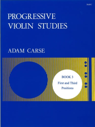 Progressive Violin Studies. Book 3 Violin