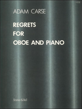 Regrets for Oboe and Piano Oboe & Piano
