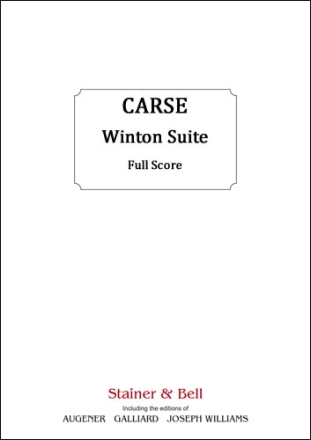 The Winton Suite. Score String Orchestra