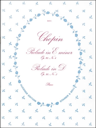 Preludes from Op. 28. No. 4 in E minor, No. 5 in D Piano