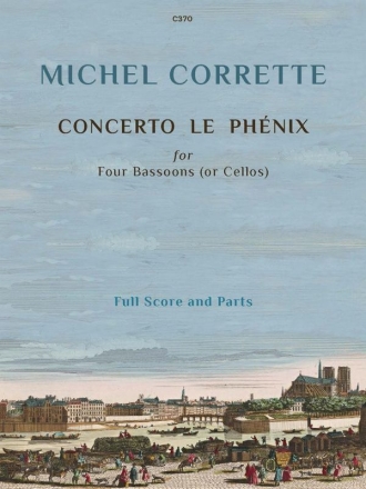 Concerto Le Phenix for Four Bassoons Bassoon