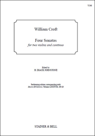 Four Sonatas for Two Violins & Continuo 2 Violins & Continuo