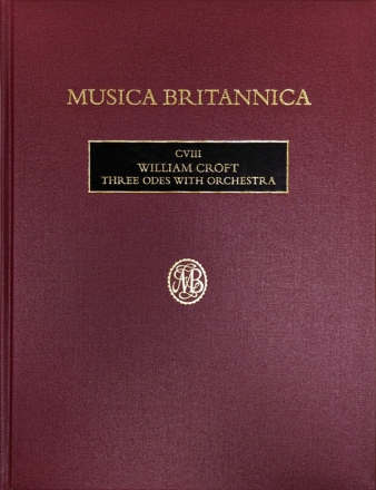 Three Odes with Orchestra Full Score