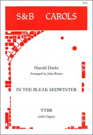In the bleak midwinter. TTBB arr Rutter TTBB and Organ