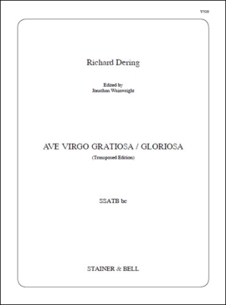 Ave virgo gratiosa/gloriosa SSATB bc