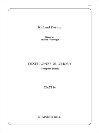 Dixit Agnes gloriosa SSATB bc