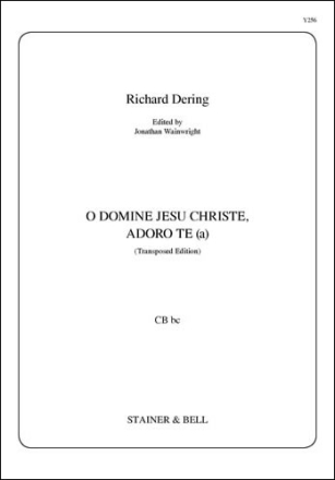 O Domine Jesu Christe CB bc