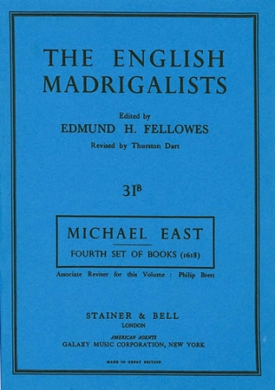 Fourth Set of Books (1618) Madrigals