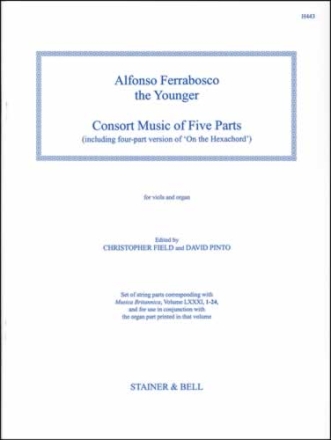 Consort Music of Five Parts Viols