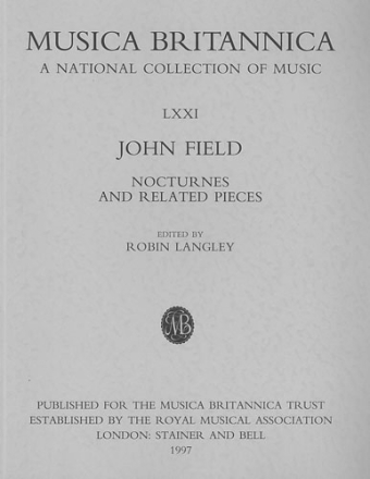Nocturnes and Related Pieces Score