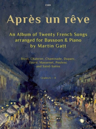 Aprs un rve: An Album of Twenty French Songs Bassoon & Piano