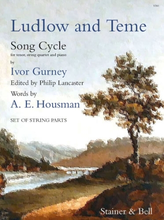 Ludlow and Teme. Set of Parts Tenor, String Quartet & PIano