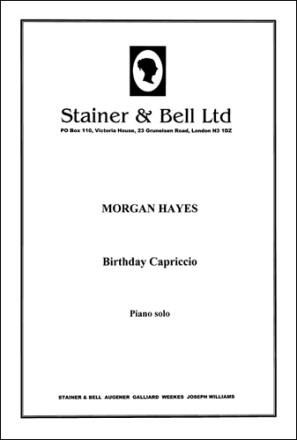 Birthday Capriccio. Piano Piano