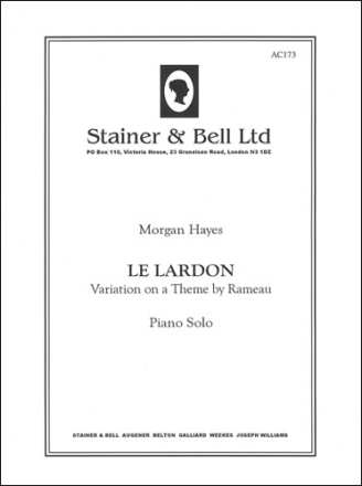 Le Lardon (Variation on a Theme by Rameau) Piano