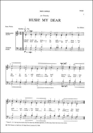 Hush my dear! SATB