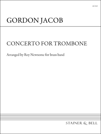 Concerto for Trombone arr Brass Band. Sc/Pts Trombone & Brass Band
