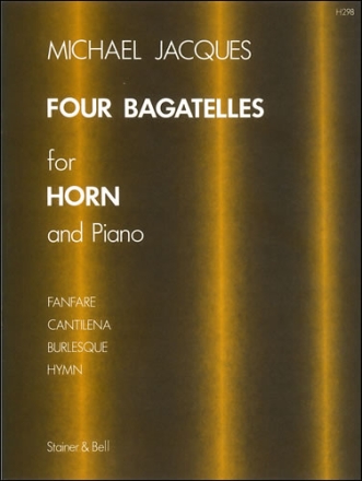 Four Bagatelles for Horn and Piano Horn & Piano