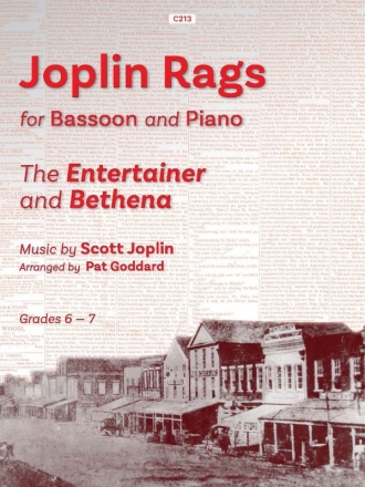 Joplin Rags: arr. Bassoon & Piano Bassoon & Piano