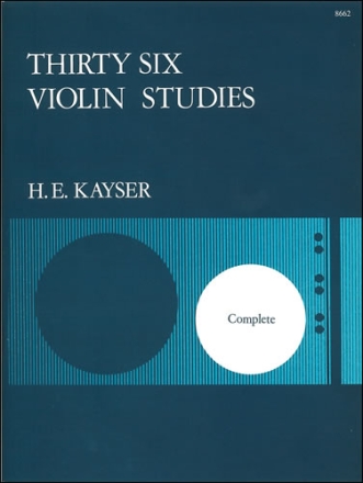 Thirty-six Studies, Op. 20 Violin