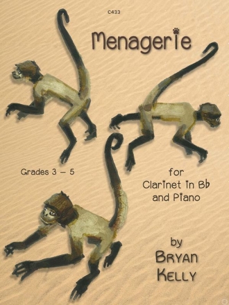 Menagerie for Clarinet & Piano Cl & Pf