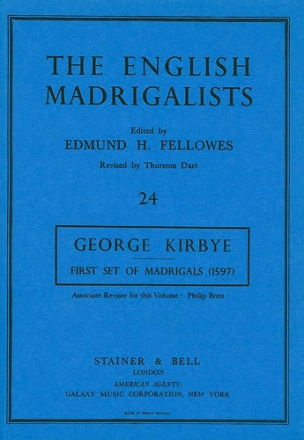 First Set of English Madrigals (1597) Madrigals