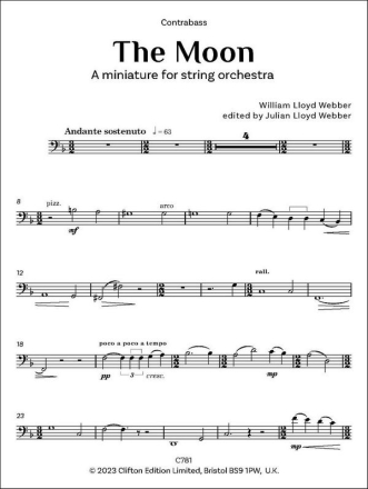 The Moon (DB part) Double Bass