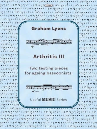 Arthritis III for Bassoon solo Bassoon