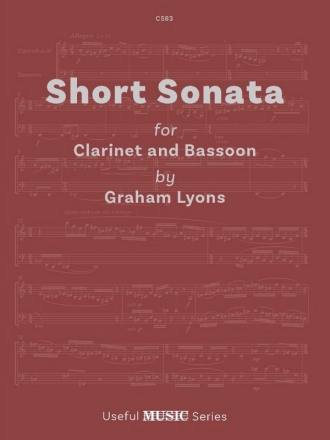 Short Sonata for Clarinet & Bassoon Clarinet & Bassoon