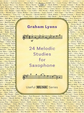 Twenty-Four Melodic Studies for Saxophone Saxophone