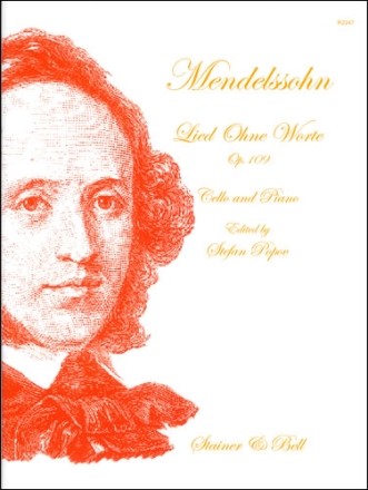 Lied ohne Worte (Song without Words) in D, Op. 109 for Cello and Piano Cello and Piano