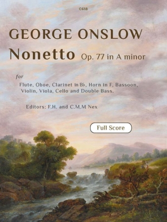 Nonetto, Op. 77 in A minor. Score Nonet