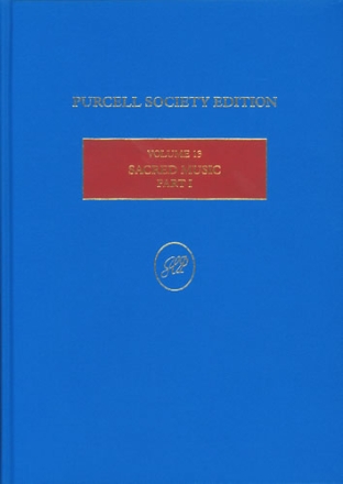 Sacred Music I (Nine Anthems with Strings) Score