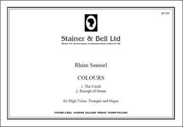Colours: Two Songs High Voice, Tpt & Org