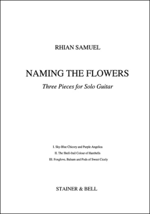 Naming the Flowers Guitar